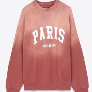 Anine Bing Sweatshirt Jaci University Paris – Terracota